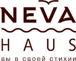 Логотип NEVA HAUS – знаковый проект Петровского острова